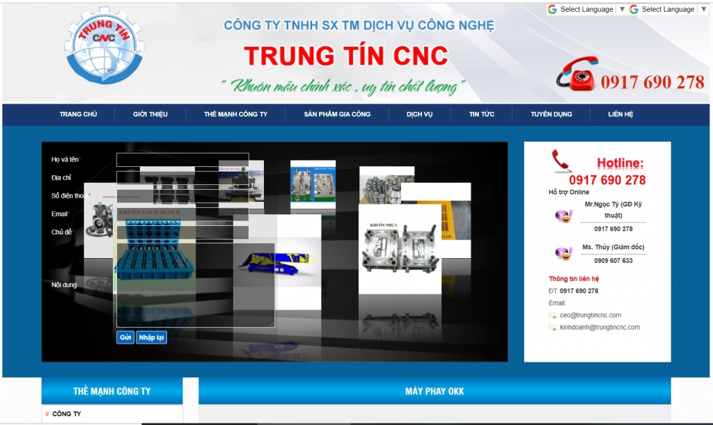 phay tiện cnc gia công